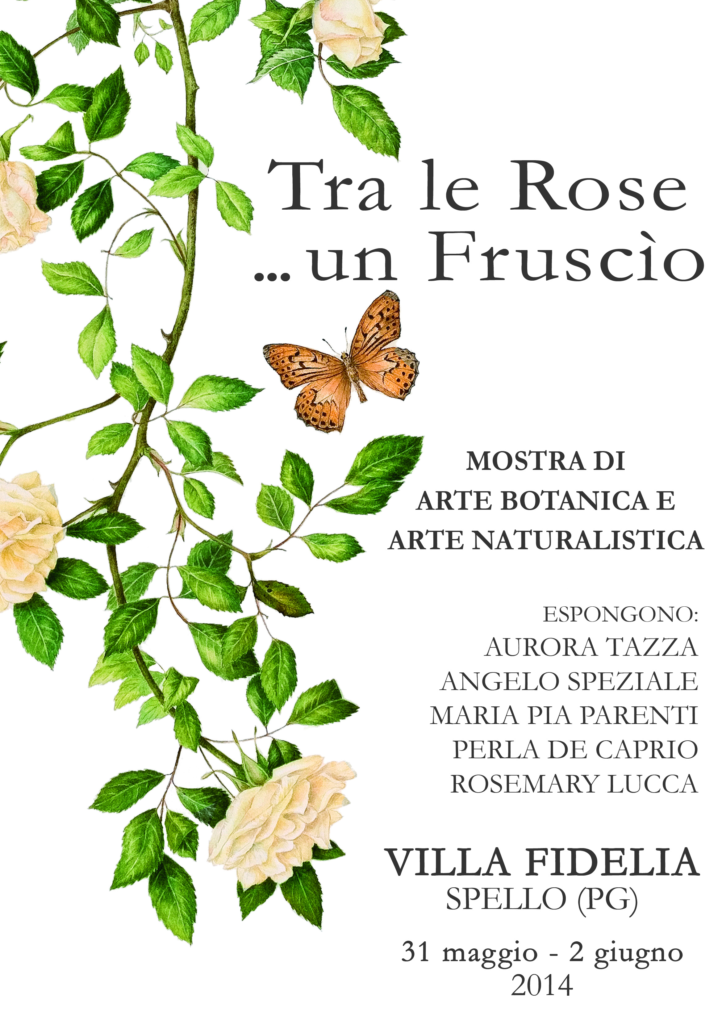 31 May – 2 June 2014, VILLA FIDELIA, Spello, Italy